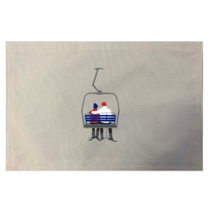 Ski Chair Lift Placemats. Indoor/Outdoor. 12″ x 18″