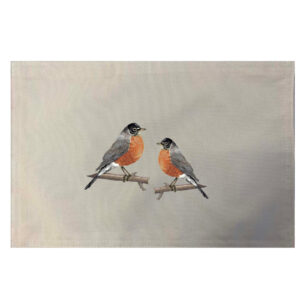 Robins Placemats. Indoor/Outdoor. 12″ x 18″  (Min 12)