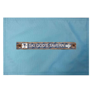 Ski Gods Tavern Placemats. Indoor/Outdoor. 12″ x 18″