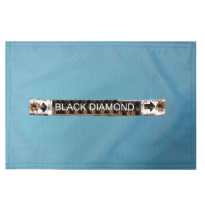 Black Diamond Placemats. Indoor/Outdoor. 12″ x 18″