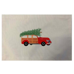 Christmas Woody Placemats. Indoor/Outdoor. 12″ x 18″  (Min 12)